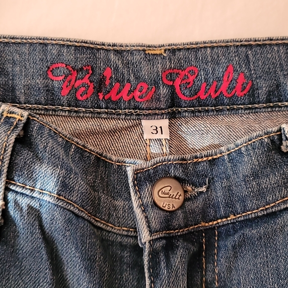 Vintage Blue Cult Boot Cut Jeans Never Worn Sz 31 - Picture 4 of 6